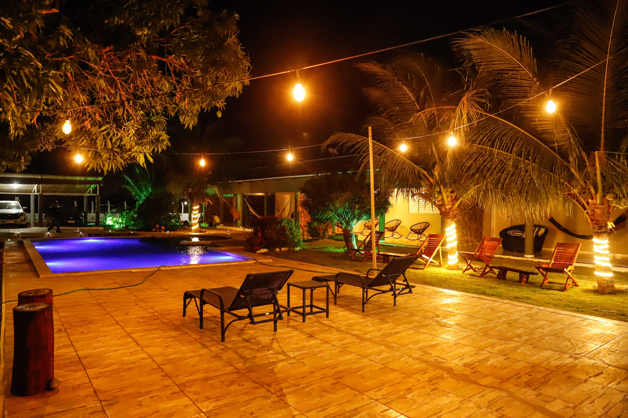 Área de lazer da Pousada DuPorto